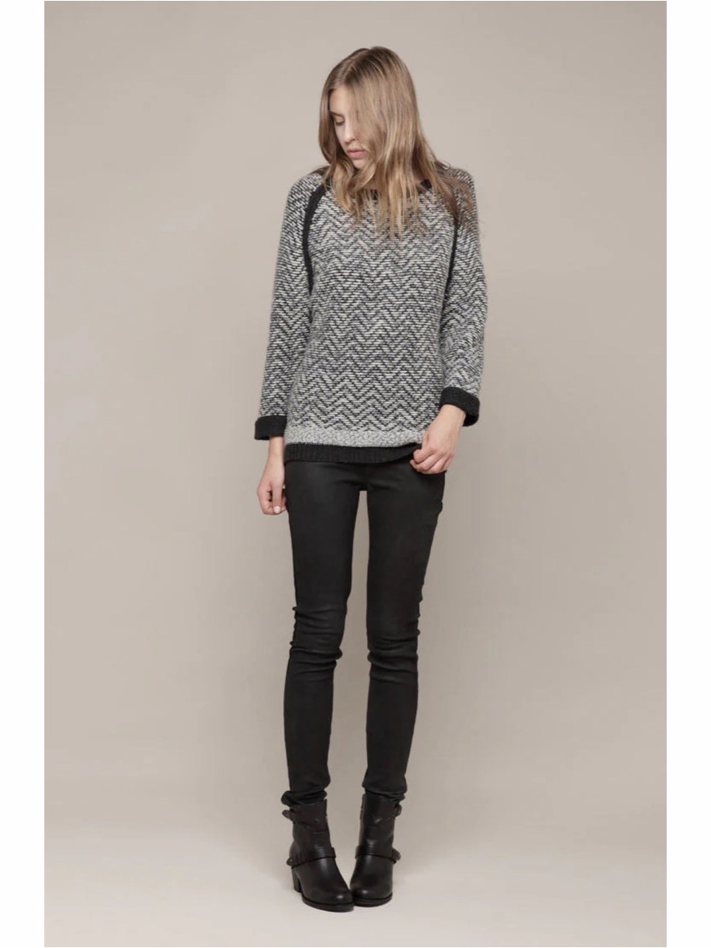 Rag & Bone Harper Moto Leather Boot